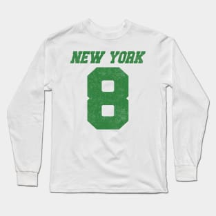 New York Number 8 Long Sleeve T-Shirt